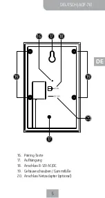 Preview for 5 page of M-E ADF-710 Operating & Assembly Instructions