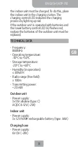 Предварительный просмотр 31 страницы M-E ADF-710 Operating & Assembly Instructions