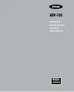 Предварительный просмотр 1 страницы M-E ADV 112 WW Operating Instructions Manual