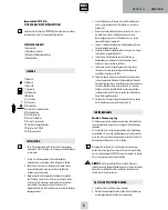 Предварительный просмотр 3 страницы M-E ADV 112 WW Operating Instructions Manual