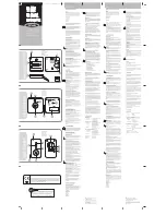 Предварительный просмотр 1 страницы M-E BELL-201 SET Operating Instructions