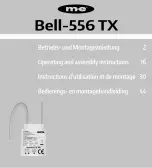 Preview for 1 page of M-E Bell-556 TX Operating & Assembly Instructions