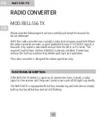 Предварительный просмотр 18 страницы M-E Bell-556 TX Operating & Assembly Instructions