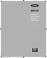 Предварительный просмотр 1 страницы M-E VISTA DOOR ADV-100 Series Operating Instructions Manual