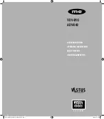 M-E VISTA DOOR VDV-B90 Operating Instructions Manual preview