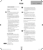 Предварительный просмотр 5 страницы M-E VISTUS VD-6310 Operating Instructions Manual