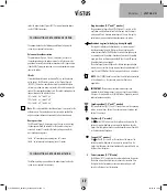 Предварительный просмотр 17 страницы M-E VISTUS VD-6310 Operating Instructions Manual