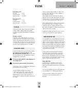 Предварительный просмотр 27 страницы M-E VISTUS VD-6310 Operating Instructions Manual