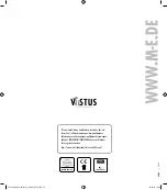 Предварительный просмотр 40 страницы M-E VISTUS VD-6310 Operating Instructions Manual