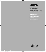 M-E VISTUS-VD Operating Instructions Manual preview