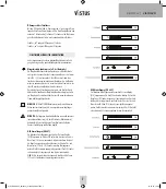 Предварительный просмотр 7 страницы M-E VISTUS-VD Operating Instructions Manual