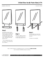 Preview for 3 page of M.F. Blouin D019740 Assembly Instructions