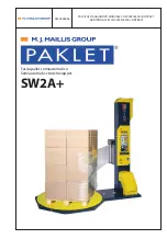 M.J. MALLIS GROUP SIAT PAKLET SW2A+ Manual preview