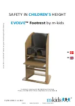 m-kids EVOLVE Footrest Manual preview