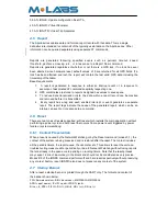 Preview for 14 page of M-Labs APOLLO series User Manual