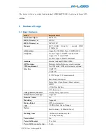 Preview for 4 page of M-Labs PM-H User Manual