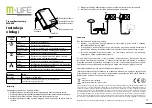 Preview for 1 page of M-Life ML0638 User Manual