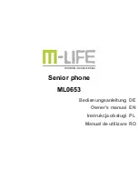 M-Life ML0653 Owner'S Manual preview