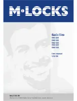 Preview for 1 page of M-LOCKS EM1620 User Manual