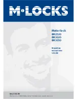 M-LOCKS EM3020 Mounting Instructions preview