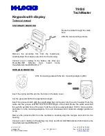 M-LOCKS T9530 TechMaster Technical Manual preview