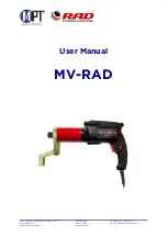 M-PT MV-RAD User Manual preview