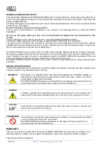 Preview for 4 page of M Pumps SCE Series User Manual