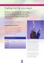 Preview for 8 page of M-real International inkjet printing Brochure