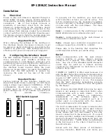 Preview for 1 page of M-S Cash Drawer EP-125KLIC Instruction Manual