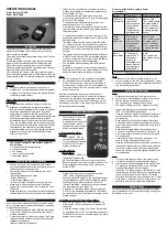 Предварительный просмотр 1 страницы M+S TG 400 Operating Manual