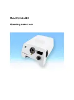 M-Service CV-KLQ-LED-9 Operating Instructions Manual preview