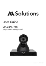 Preview for 1 page of M Solutions MS-4K71-12TR User Manual