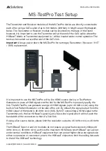 Preview for 11 page of M Solutions MS-TestPro User Manual