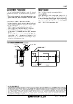 Предварительный просмотр 2 страницы M-system 10AC Instruction Manual