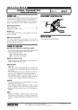 M-system 10VF Instruction Manual предпросмотр