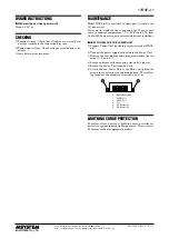 Предварительный просмотр 3 страницы M-system 17BXE-U1 Instruction Manual