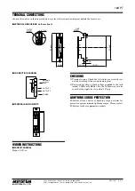 Preview for 2 page of M-system 18APT Instruction Manual