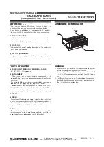 Preview for 1 page of M-system 18KBXW-Y2 Instruction Manual