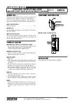 Предварительный просмотр 1 страницы M-system 18YCH Instruction Manual