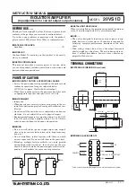 M-system 20VS10D Instruction Manual preview