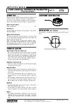 M-system 27U Instruction Manual preview
