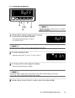 Preview for 108 page of M-system 47LLC Operating Manual