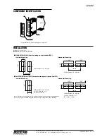 Предварительный просмотр 2 страницы M-system 48NAVD Instruction Manual