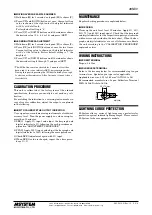 Предварительный просмотр 8 страницы M-system 48NDV Instruction Manual