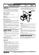 M-system 54UL Instruction Manual preview