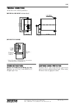 Preview for 3 page of M-system 61A Instruction Manual