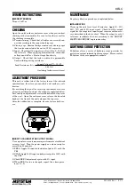 Preview for 5 page of M-system 6BLC Instruction Manual