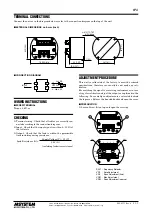 Preview for 2 page of M-system 6PA Instruction Manual