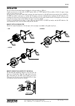 Preview for 2 page of M-system A-34 Instruction Manual