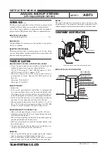 Предварительный просмотр 1 страницы M-system ABF3 Instruction Manual